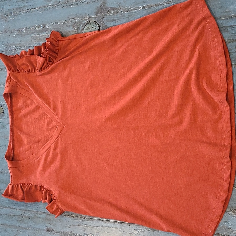 Women's Ruffle Sleeve Top